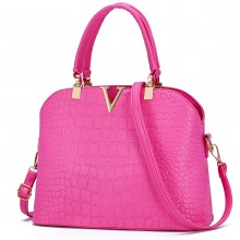 Womens-PU-Leather-Top-Handle-Shoulder-Tote-Bag-1